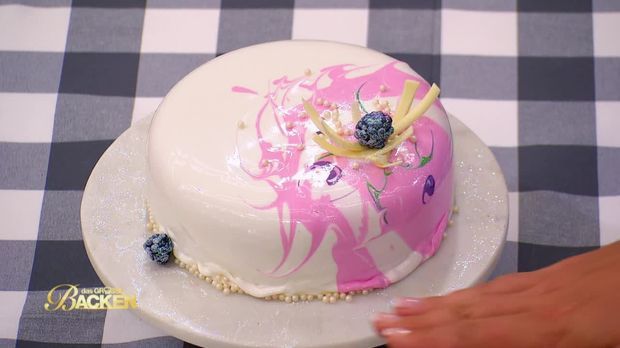 Das Große Backen - Das Große Backen - Woche 7: Macarontorten Und Atemberaubende Mirror Glaze Cakes