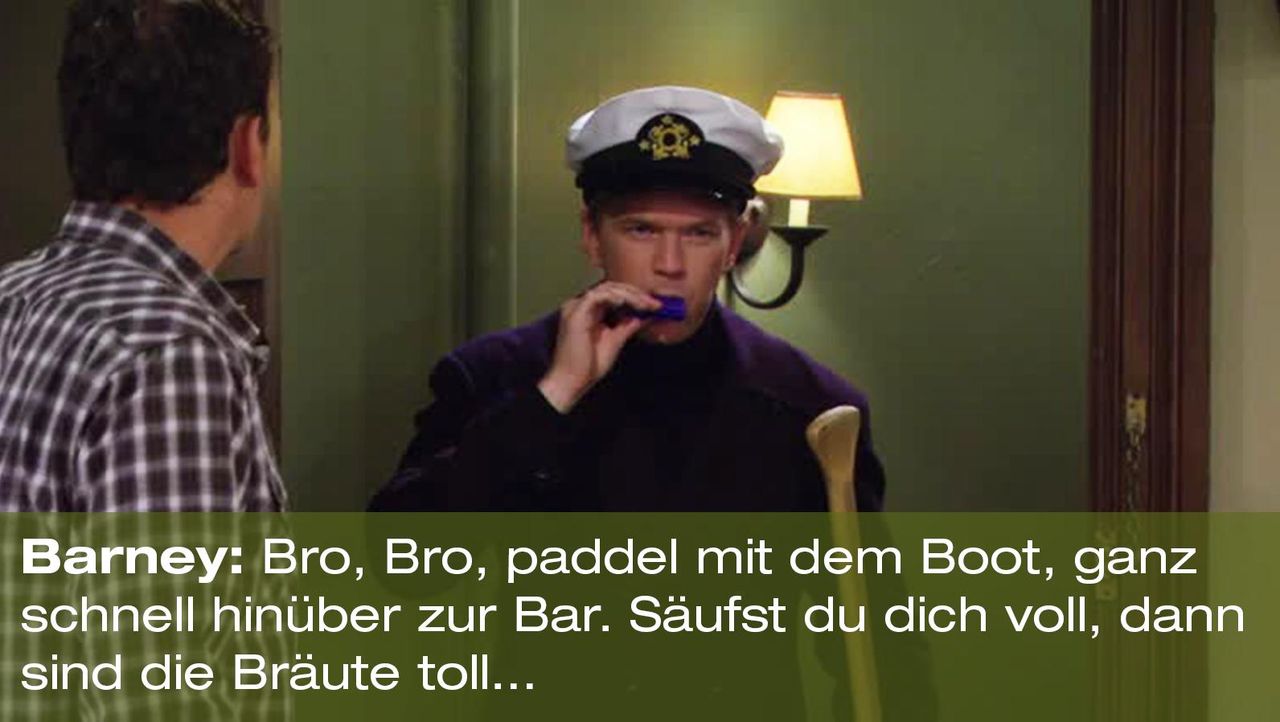 Die besten Sprüche von Barney Stinson HIMYM