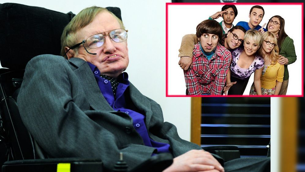"The Big Bang Theory" vor Staffel 9 Stephen Hawking scharf auf neuen Gastauftritt? ProSieben