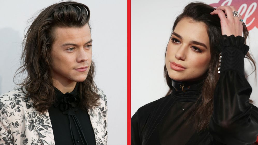 "One Direction"-Star Harry Styles : Was läuft mit Dua Lipa ...