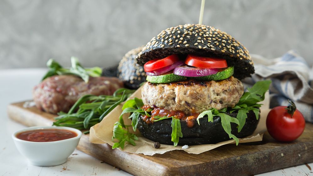 Frühstücksfernsehen - Schwarzer Hamburger - Black Burger