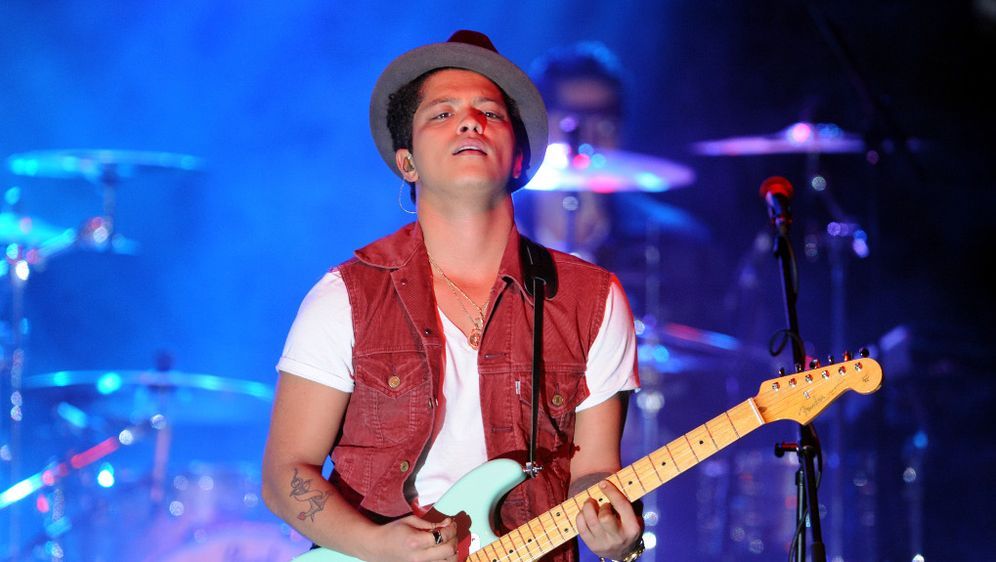 Bruno Mars singt beim "Super Bowl 2014": Größter Live 