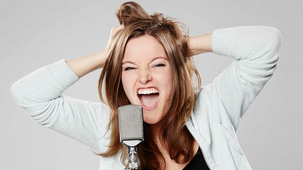 Laura Sängerin bei Die Band 2015