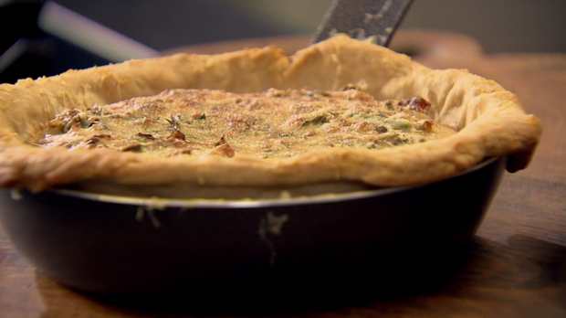 Lauchquiche mit Pancetta Das Rezept von Gordon Ramsay Lauchquiche mit Pancetta Das Rezept von Gordon Ramsay