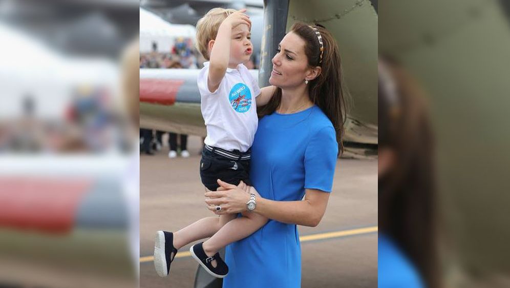 Kate Middleton nascht mit Prinz George: Schokoladen-Sünden ...