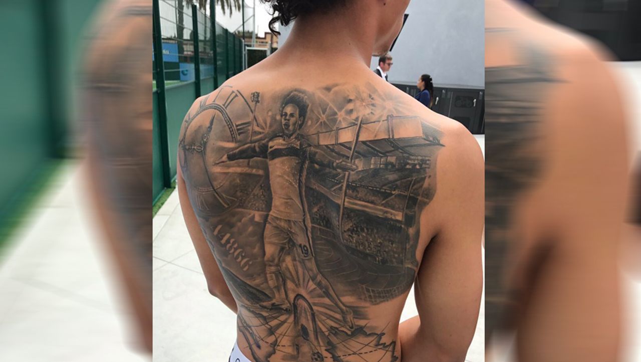 Tattoos der FußballStars Costa, Boateng, Beckham und Co.