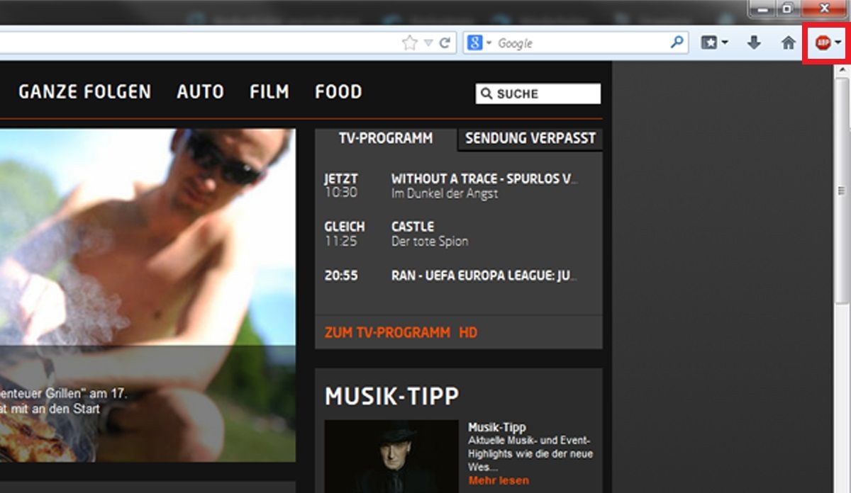 firefox adblocker deaktivieren