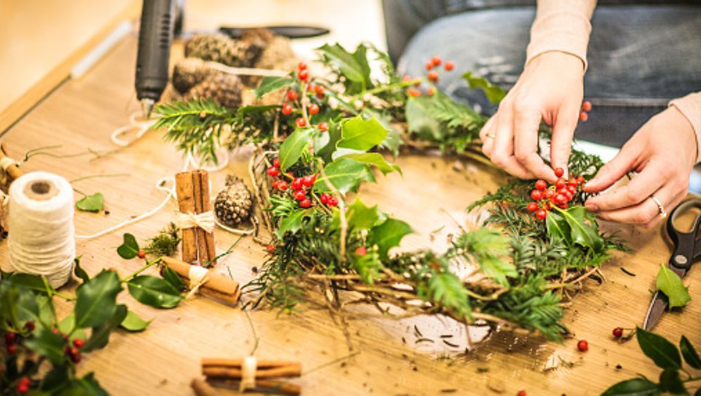 Adventskranz basteln - DIY - sixx.de