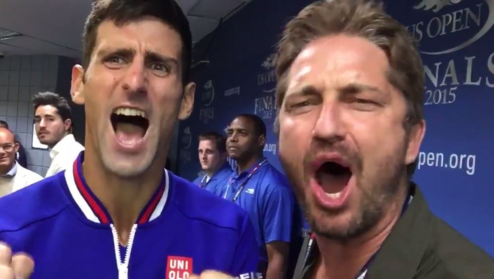 "US Open"-Gewinner Novak Djokovic: Siegesfeier mit Frau ...