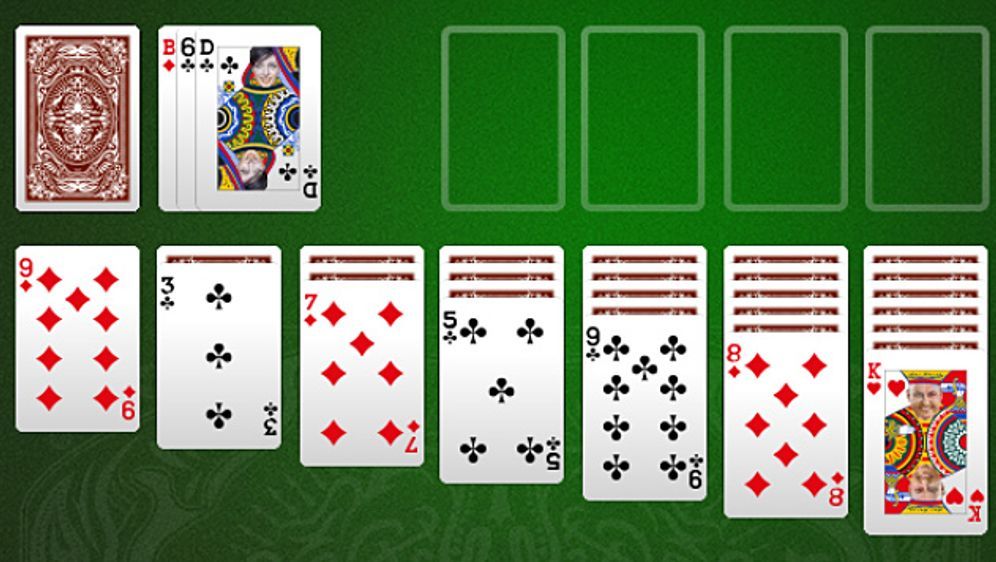 Solitär kostenlos spielen - Kartenspiel >>> Gratis Spiel starten