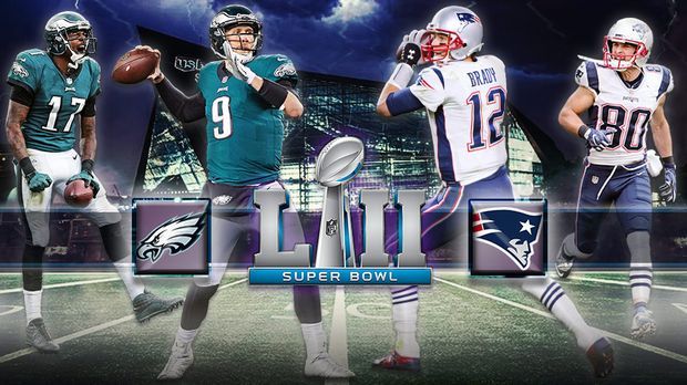 Super Bowl LII live: Philadelphia Eagles vs New England 