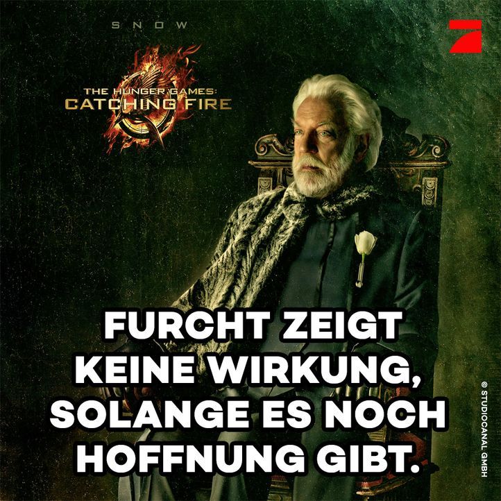 Stars Die besten Zitate aus "Die Tribute von Panem" ProSieben