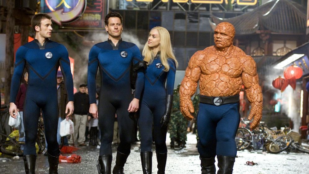 Fantastic Four Rise Of The Silver Surfer Film Sat 1