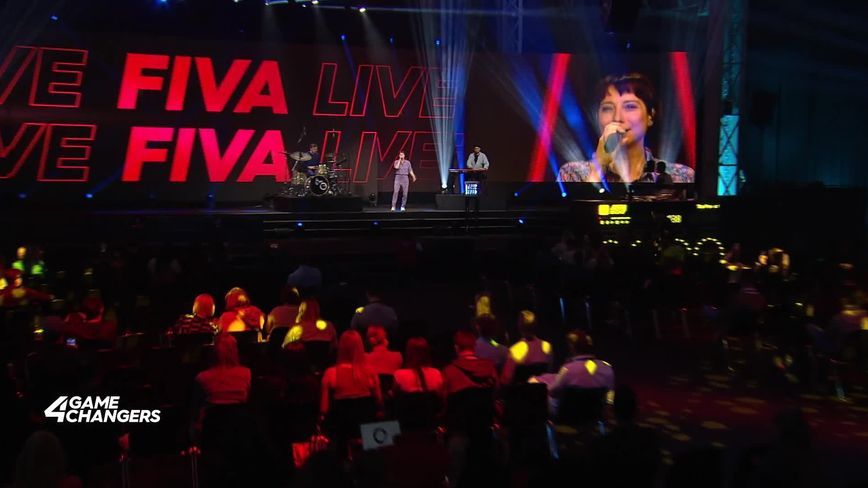 Fiva live at the 4GAMECHANGERS Festival