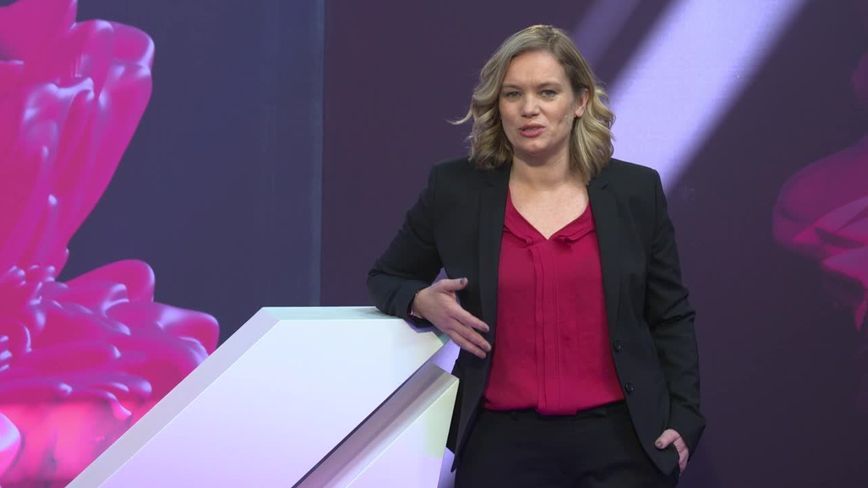 Corinna Milborn im 4Talk