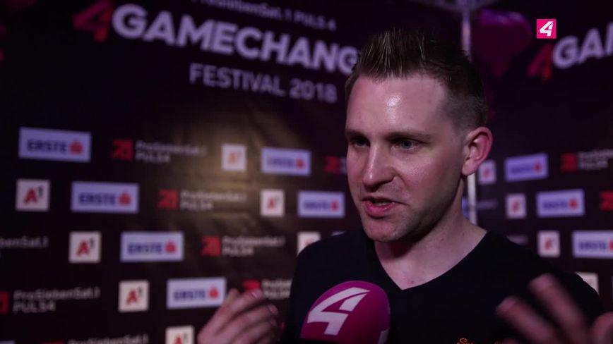 Die fulminante Awardshow beim 4GAMECHANGERS-Festival