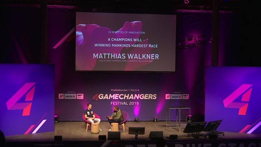 A champions will - winning mankinds hardest race - Matthias Walkner
