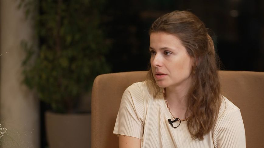 Climate protection activist Luisa Neubauer interviewed at the Alpbach Forum