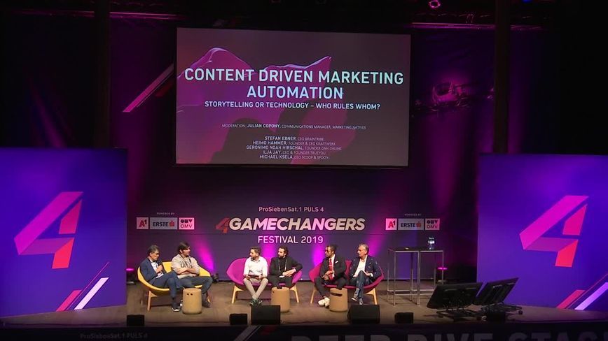 Content driven marketing automation