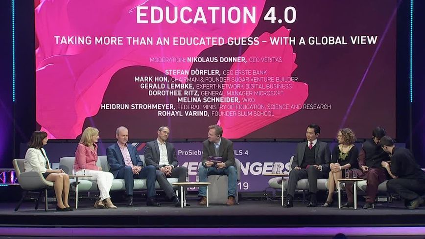 Session: Education 4.0: Taking more than an educated guess - with a global view