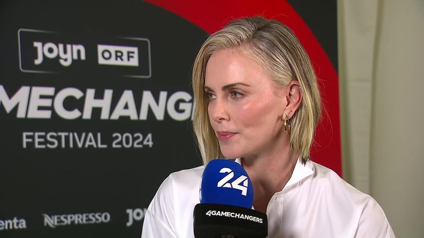 Charlize Theron im Interview am 4GAMECHANGERS Festival 2024