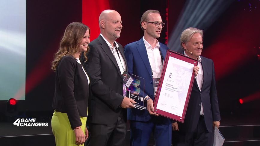 State Prize for Digitization: Award ceremony at the 4GAMECHANGERS Festival