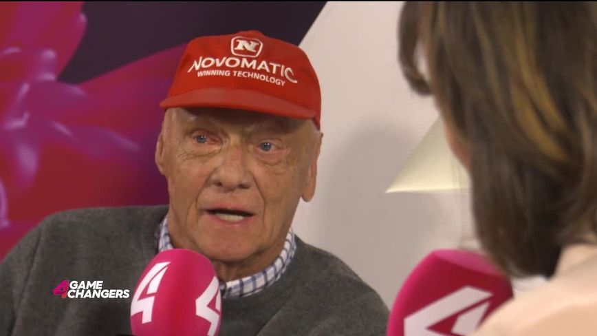 ECO or FIRST CLASS? Niki Lauda on 4GAMECHANGERS TV
