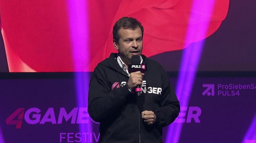 Markus Breitenecker and Michael Stix on the "4GAMECHANGERS" day