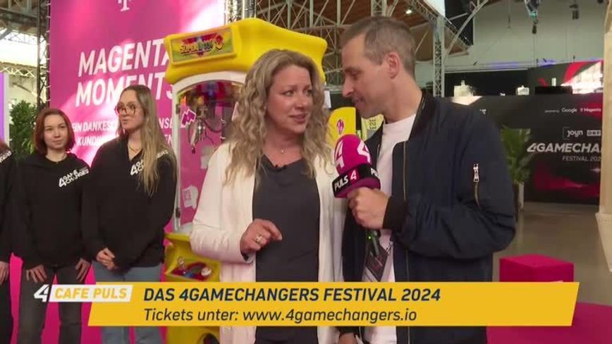 Chris Stephan beim 4GAMECHANGERS Festival