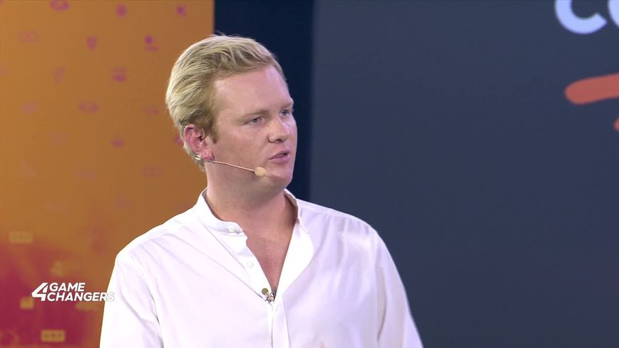 Keynote speech by Leon Löwentraut at the 4GAMECHANGERS Festival