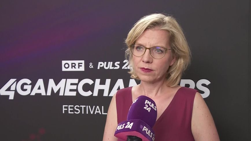 Energieministerin Gewessler im Interview zum 4GAMECHANGERS Festival 2022