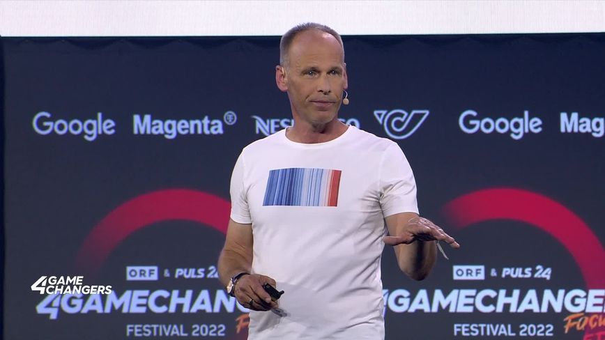 Keynote speech by Marcus Wadsak at the 4GAMECHANGERS Festival