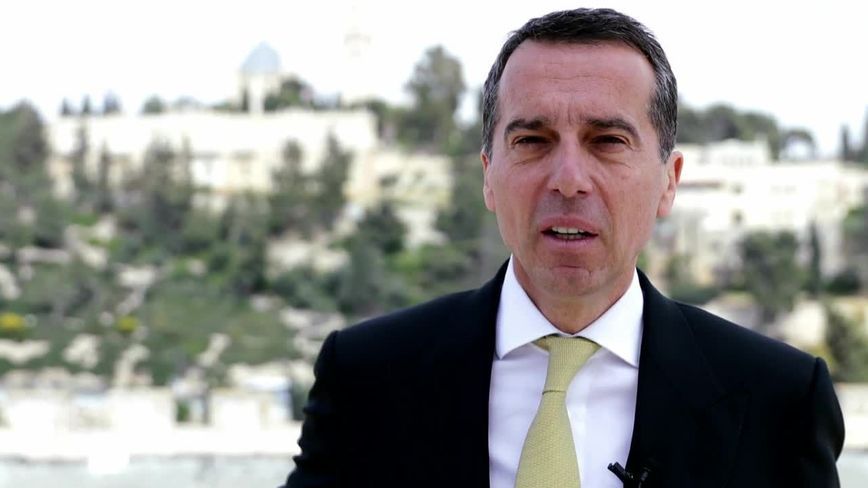 Christian Kern beim 4GAMECHANGER Festival