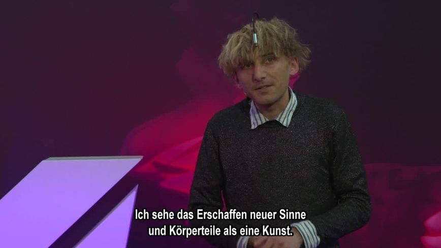 Neil Harbisson im 4Talk