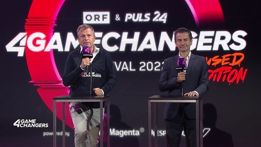 Weißmann and Breitenecker open the 4GAMECHANGERS Festival